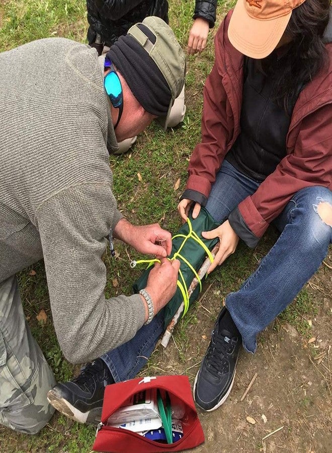 اوتاك حقيبة إسعافات أولية فارغة من AOUTACC، عبوة من 12 قطعة، حقيبة إسعافات أولية فارغة للسفر، مناسبة لحالات الطوارئ في المنزل، المكتب، السيارة، في الهواء الطلق، والتخييم (الحقيبة فقط) - Image 4